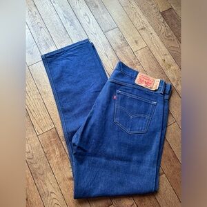 Levi's Blue Straight Jeans Classic Style